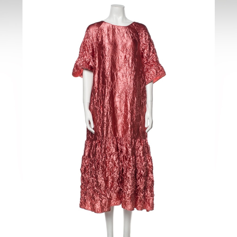 Rochas pink maxi dress